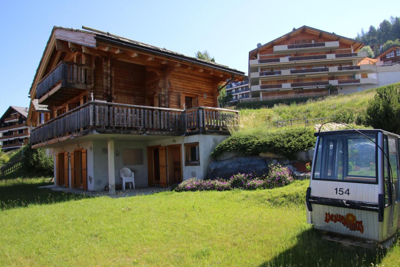 Christoph Standing & Calm Chalet 10 Pers By Alpvision Residences Veysonnaz Eksteriør billede
