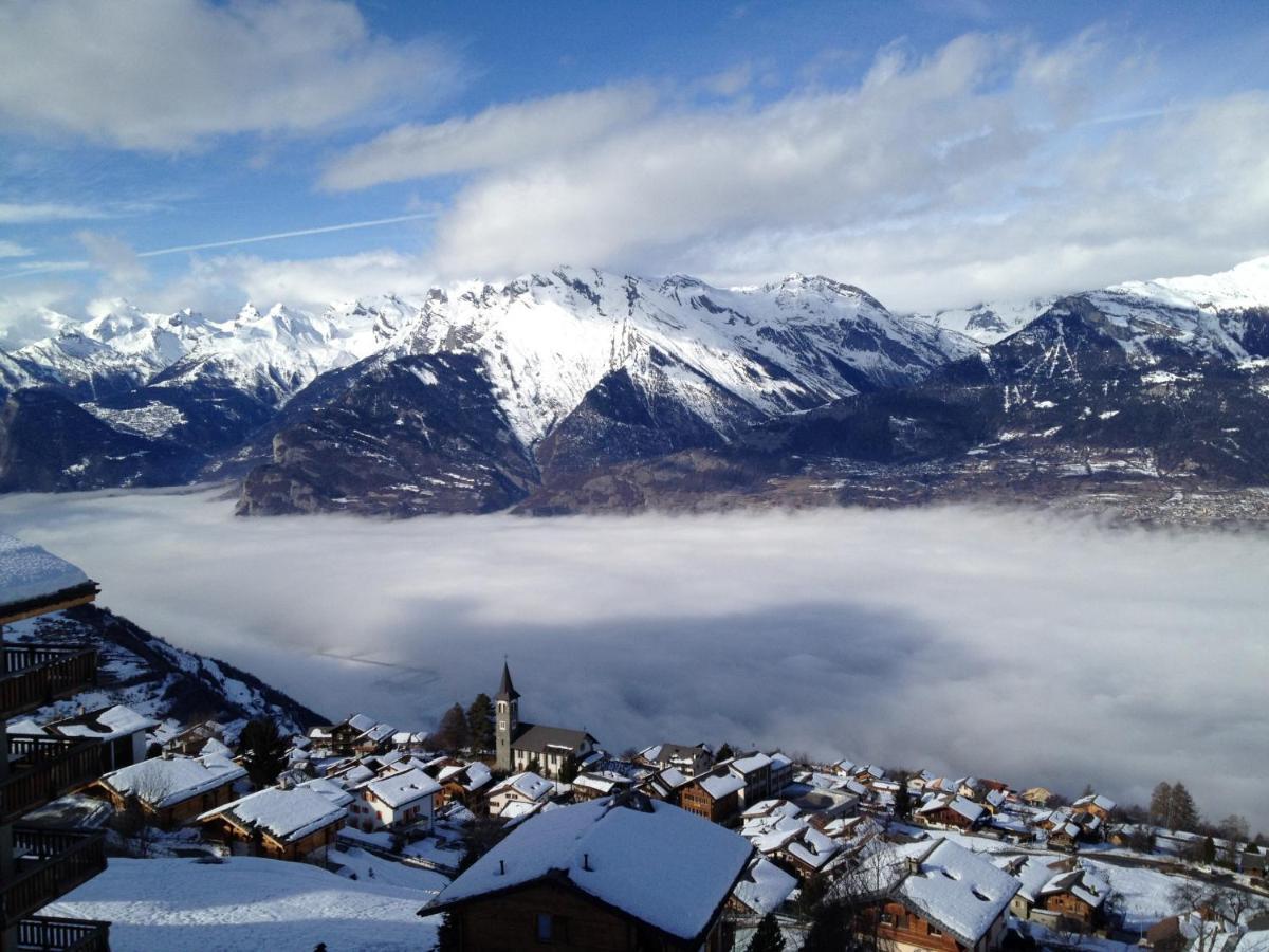 Christoph Standing & Calm Chalet 10 Pers By Alpvision Residences Veysonnaz Eksteriør billede